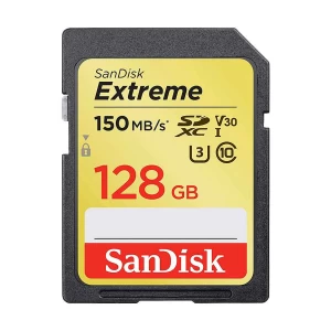 Sandisk Extreme 128GB SDXC UHS-I U3 Class 10 V30 Memory Card #SDSDXV5-128G-GNCIN