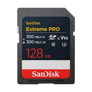 SanDisk Extreme Pro 128GB SD UHS-II U3 Class 10 V90 Memory Card #SDSDXDM-128G-GN4IN