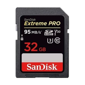 Sandisk Extreme Pro 32GB SDHC UHS-I U3 Class 10 V30 Memory Card #SDXXG-32G