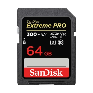 SanDisk Extreme Pro 64GB SDXC UHS-II U3 Class 10 V90 Memory Card #SDSDXDK-064G-GN4IN