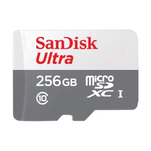 Sandisk Ultra 256GB MicroSDXC UHS-I Class 10 Memory Card #SDSQUNR-256G-GN3MN