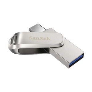 Sandisk Ultra Dual Luxe 32GB USB 3.1 & Type-C Silver OTG Pen Drive #SDDDC4-032G-G46
