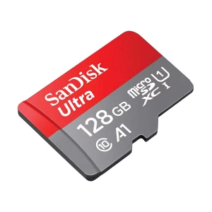 Sandisk Ultra SQUAR 128GB MicroSDXC UHS-I U1 Class 10 A1 Memory Card