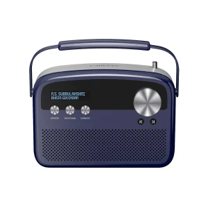 Saregama Carvaan Lite - Tamil - (3000 Song, Bluetooth, Radio) Royal Blue Portable Music Player (No Warranty)