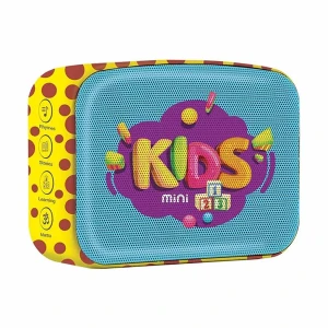 Saregama Carvaan - Mini Kids - (Bluetooth, Aux) Baby Blue Portable Music Player (No Warranty)