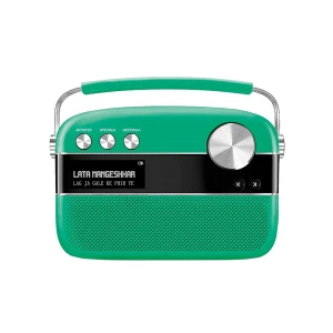 Saregama Carvaan Premium - Pop Colour Hindi - (5000 Song, Radio, Bluetooth, USB, Aux) Forest Green Portable Music Player (No Warranty)