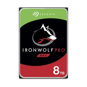 Seagate IronWolf Pro 8TB 3.5 Inch SATA 7200RPM NAS HDD #ST8000NT001 (255MB/s)