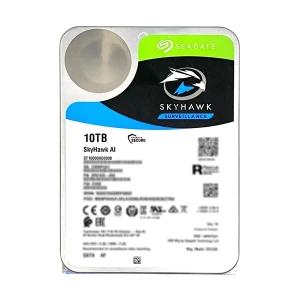 Seagate SKYHAWK AI 10TB 3.5 Inch SATA 7200RPM Surveillance HDD #ST10000VE0008 / ST10000VE001 (3 Year Warranty)