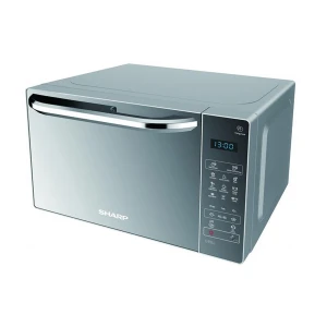 Sharp R-72E0(SM) 25L Silver Microwave Oven with Grill