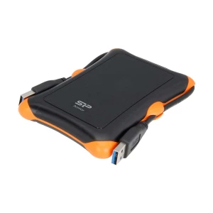 Silicon Power Armor A30 2TB USB 3.1 Black-Orange External HDD #SP020TBPHDA30S3K