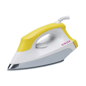 Singer 24122386A 1200W Yellow Dry Iron #SREI-SID-2412-2386A-OR-L
