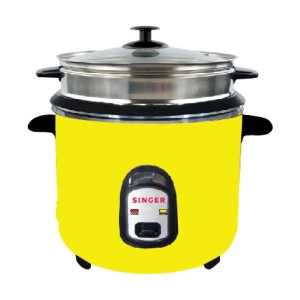 Singer B1800EXPRESS-PRO 1.8L Yellow Rice Cooker #SRRC-SRCDB1800EXPRESS-PRO