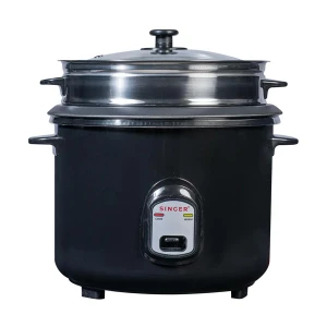 Singer B2800DELUX 2.8L Black Rice Cooker #SRRC-SRCDB2800DELUX-BLK