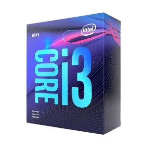 Intel 9th Gen Coffee Lake Core i3 9100F 3.60GHz-4.20GHz, 4 Core, 6MB Cache LGA1151 Socket Processor - (Without GPU) (Bundle With PC)