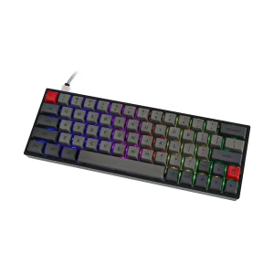 SKYLOONG SK64S Dual Mode RGB Hot Swap (Brown Switch) Black Mechanical Gaming Keyboard