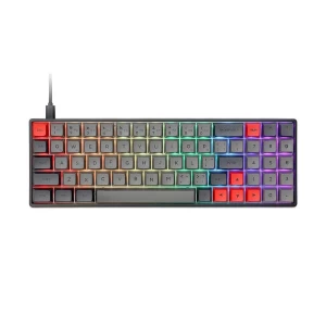 SKYLOONG SK71S Dual Mode RGB Hot Swap (Red Switch) Black Mechanical Gaming Keyboard