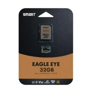 Smart Eagle Eye 32GB MicroSDXC UHS-I U3 V30 A1 Class10 Memory Card with Adapter