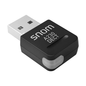SNOM A230 Black USB DECT Dongle for SNOM A150 and C52-SP