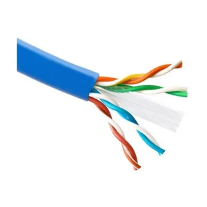 Solitine Cat-6 U/UTP, 305 Meter, Blue Network Cable #SOL6157-BL-U