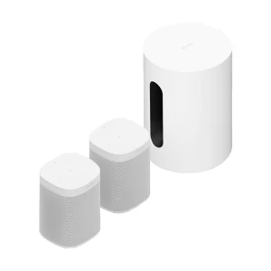 Sonos 2.1 Set with Sub Mini and One White