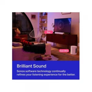 Sonos 3.1 with Ray and Sub Mini Set White