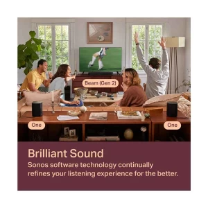 Sonos 5.0 Set with Beam (Gen 2) and One Black