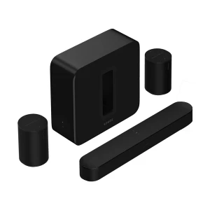 Sonos 5.1 Set with Beam, Sub and Era 100 (Pair) Black