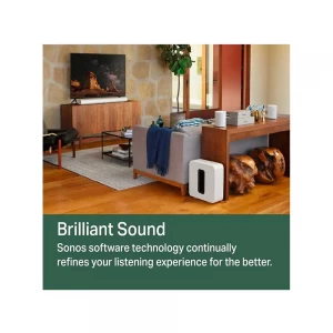 Sonos 5.1.2 Set with Arc, Sub and Era 100 (Pair) White
