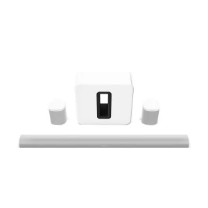 Sonos 5.1.2 set with Arc, Sub and One SL White