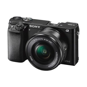 Sony Alpha A6000 Digital SLR Camera Body with 16-50mm Lens (No Warranty)