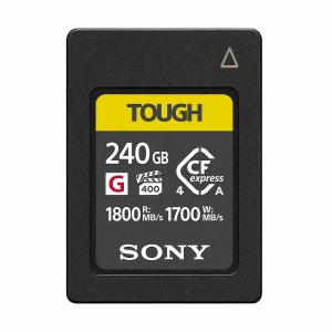 Sony CEA-G Series 240GB CFexpress Type A TOUGH Memory Card #CEA-G240T