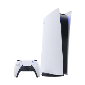 Sony PS5 Black & White Gaming Console with 1x Wireless Controller and FIFA 23 Game Bundle (Digital and ODD)