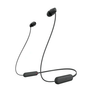 Sony WI-C100 Black In-Ear Bluetooth NECkband (6 Month Warranty)
