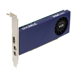 Sparkle Intel Arc A310 ECO 4GB GDDR6 Black & Blue Graphics Card #SA310C-4G