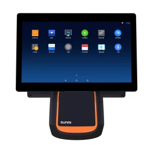 Sunmi T2 Octa-Core 15.6 Inch + 10.1 Inch FHD Touch Display POS Terminal