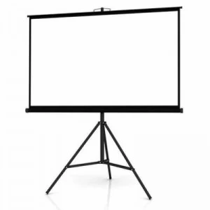 Super View 96 Inch x 96 Inch Tripod Projector Screen