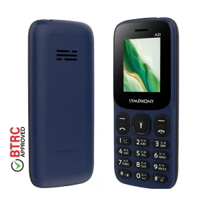 Symphony A21 Navy Blue Feature Phone (Dual Sim)