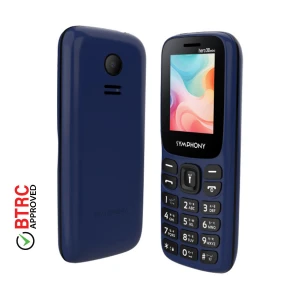Symphony Hero 30 Mini Navy Blue Feature Phone (Dual Sim)
