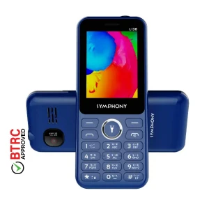 Symphony L138 Navy Blue Feature Phone (Dual Sim)