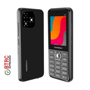 Symphony S72 Ink Black Feature Phone (Dual Sim)