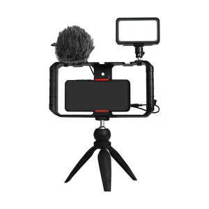 SYNCO Vlogger Kit 1 Smartphone Vlogging Kit with Microphone, Fill light, Video Rig & Tripod