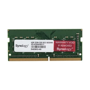 Synology 4GB DDR4L Unbuffered ECC SO-DIMM Server RAM #D4ES02-4G