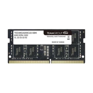 TEAM Elite 8GB DDR4L 3200MHz Laptop RAM #TED48G3200C22-SBK