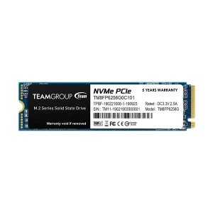 Team MP33 256GB M.2 2280 NVMe PCIe SSD #TM8FP6256G0C101