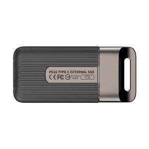Team PD20 Mini 1TB USB 3.2 Gen 2x2 Type-C Black Portable External SSD #TPSEG5001T0C102