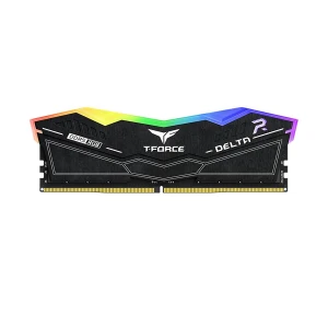 TEAM T-Force Delta RGB 8GB DDR5 5600MHz Black Heatsink Gaming Desktop RAM #FF3D516G5600HC40BDC01