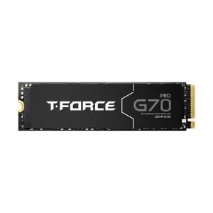 TEAM T-Force G70 Pro 2TB M.2 2280 PCIe Gen4x4 NVMe Gaming SSD with Graphene Sticker Heatsink #TM8FFH002T0C129