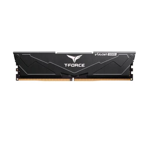 TEAM T-Force Vulcan 8GB DDR5 5600MHz Black Heatsink Gaming Desktop RAM #FLBD516G5600HC40BDC01 (Bundle with PC)