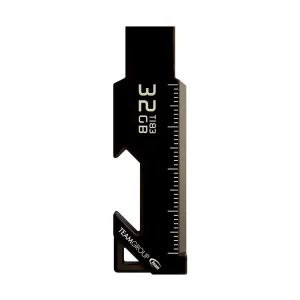 Team Theme Series T183 32GB USB 3.2 Nickel Black Pen Drive #TT183332GF01