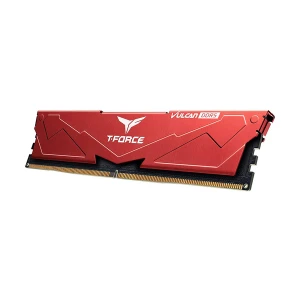 TEAM VULCAN 16GB DDR5 5200MHz Red Heatsink Gaming Desktop RAM #FLRD516G5200HC40C01